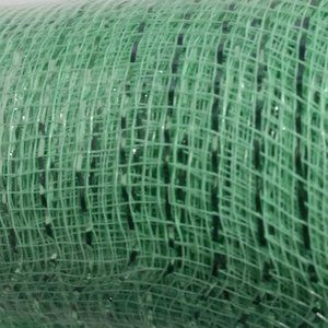 Green Deco Mesh 2 Rolls Crafts Wreaths 10" 10 Yard